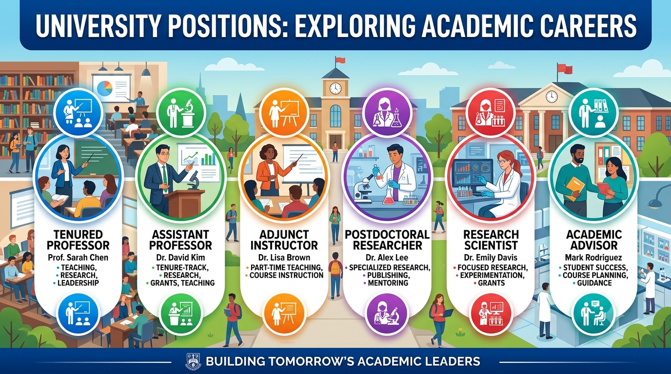 Vacant University Positions 2026: Graduate and Postgraduate Job Opportunities in India